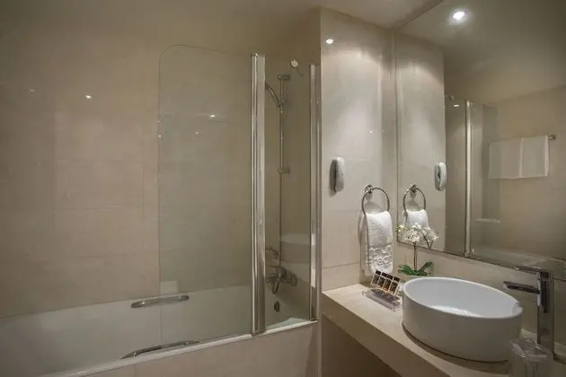 Superior Tek Büyük veya İki Ayrı Yataklı Oda, 1 Yatak Odası, Balkon, Kısmi Deniz Manzaralı