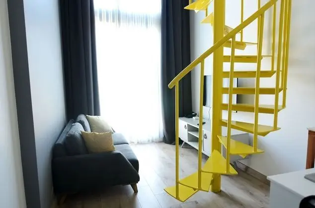 Classic Dubleks, 1 Tek Kişilik XL Yatak, Küçük Mutfak, Bahçe Manzaralı