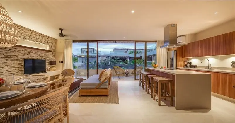 Luxury Apart Daire, 2 Yatak Odası, Teras, Bahçe Manzaralı