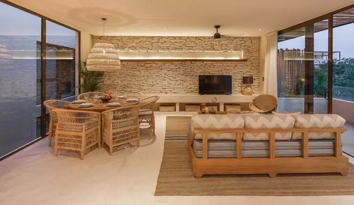 Luxury Apart Daire, 2 Yatak Odası, Teras, Bahçe Manzaralı