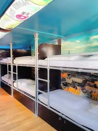 One Bed in a Twelve Bed Mixed Dorm With Shared Bathroom