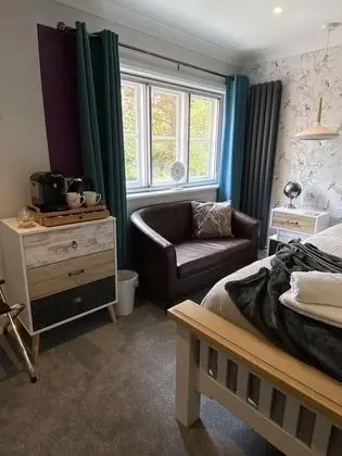 Deluxe Tek Büyük Yataklı Oda, Avlu Manzaralı (Silver Birch )