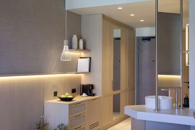 Deluxe Tek Büyük Yataklı Oda, Kişiye Özel Havuzlu, Deniz Manzaralı