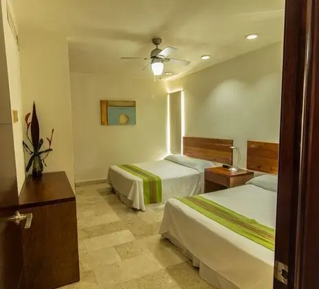 Family Apartment, 1 Bedroom, Kitchen, Pool View (Same Rate up to 4 people)