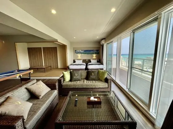 Deluxe Apart Daire, Sigara İçilmez, Kısmi Deniz Manzarası (Suite)