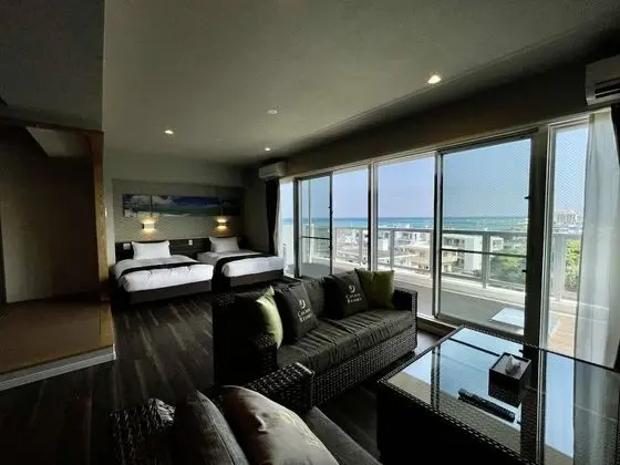 Deluxe Apart Daire, Sigara İçilmez, Kısmi Deniz Manzarası (Suite)