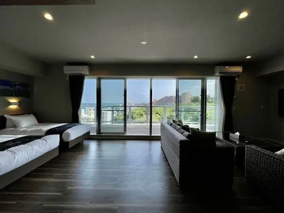 Deluxe Apart Daire, Sigara İçilmez, Kısmi Deniz Manzarası (Suite)