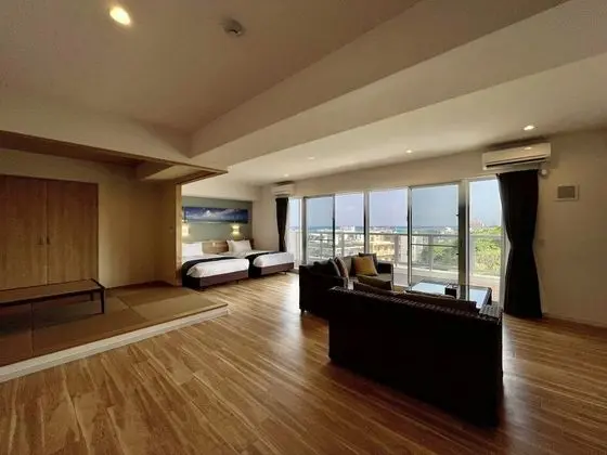 Deluxe Apart Daire, Sigara İçilmez, Kısmi Deniz Manzarası (Suite)