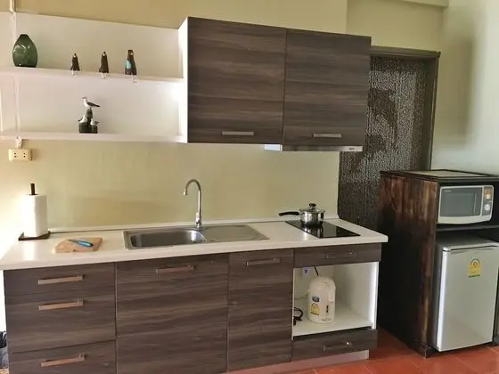 Apart Daire, 1 En Büyük (King) Boy Yatak, Küçük Mutfak, Deniz Manzaralı