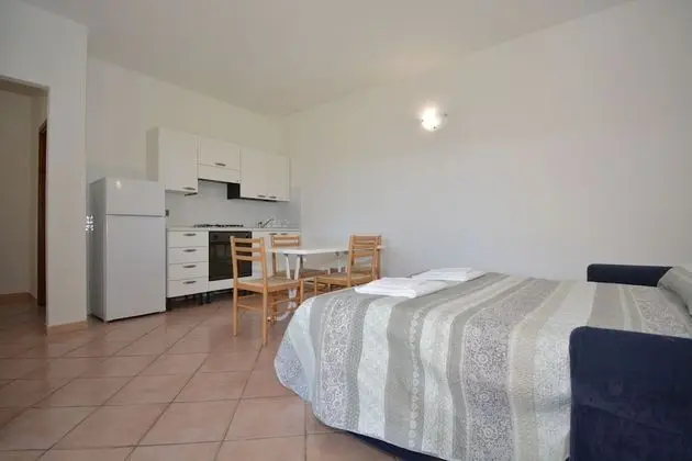 Apart Daire, 1 Yatak Odası, Bahçe Manzaralı, Köşe (Bilocale 4)