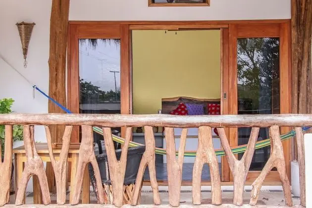 Room with King Bed with Balcony Garden View and Private Bathroom