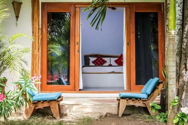 Room with King Bed with Terrace Garden View and Private Bathroom