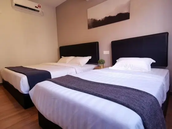 Deluxe Üç Kişilik Oda, Birden Çok Yatak