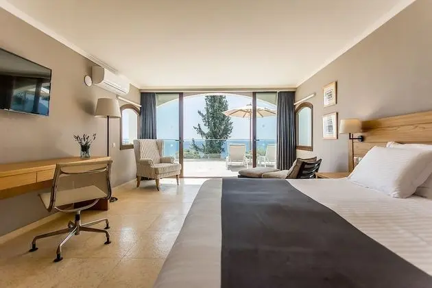 Family Bungalov, 2 Yatak Odası, Kişiye Özel Havuzlu, Deniz Manzaralı