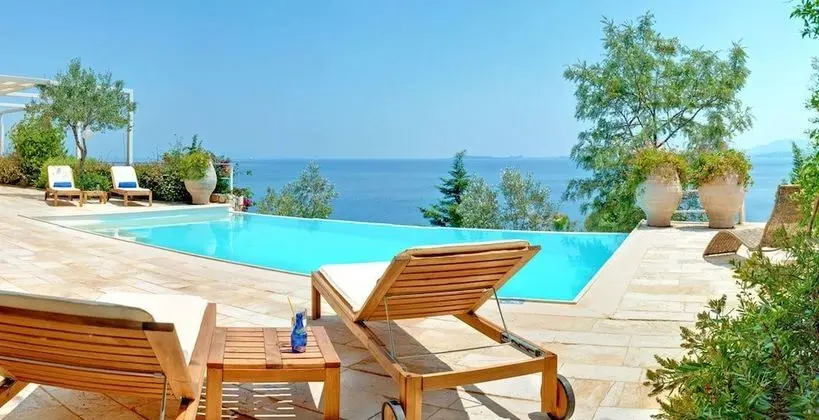 Luxury Villa, Kişiye Özel Havuzlu, Deniz Manzaralı (Rossa)