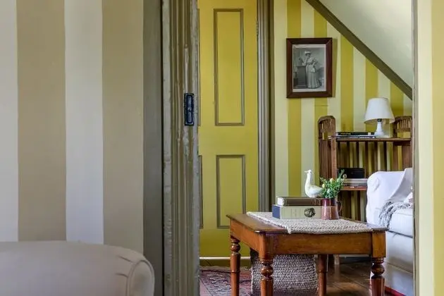 Deluxe Kır Evi, Şömine, Avlu