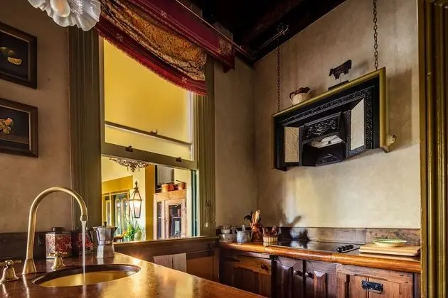 Deluxe Kır Evi, Şömine, Avlu