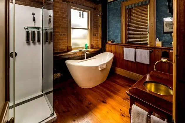 Deluxe Kır Evi, Şömine, Avlu