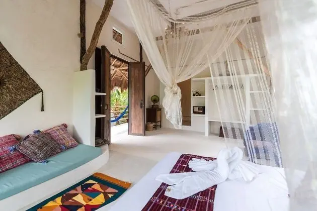 Superior Room King Size Bed With Terrace, Jungle View and Rooftop