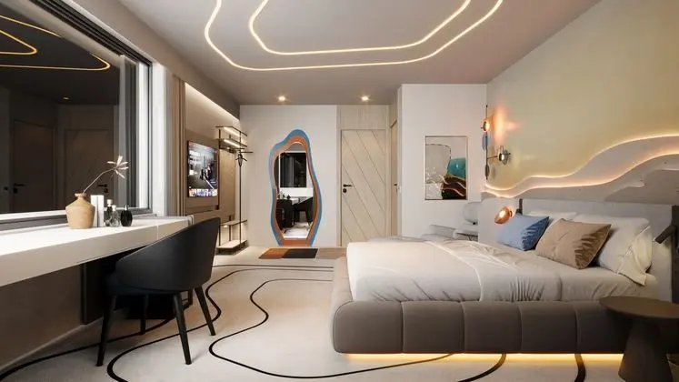 Deluxe Double Deniz Manzaralı Oda