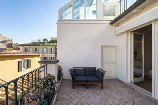 Superior Tek Büyük Yataklı Oda, Teras