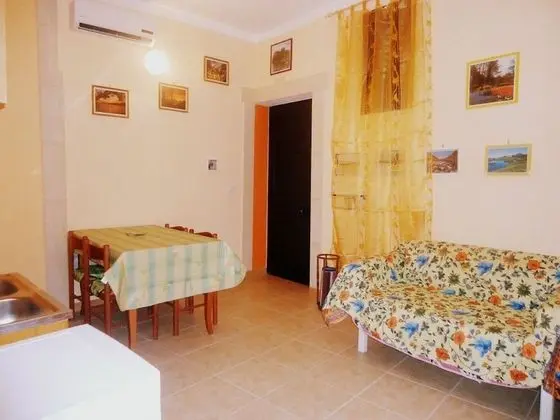 Family Dört Kişilik Oda, Teras