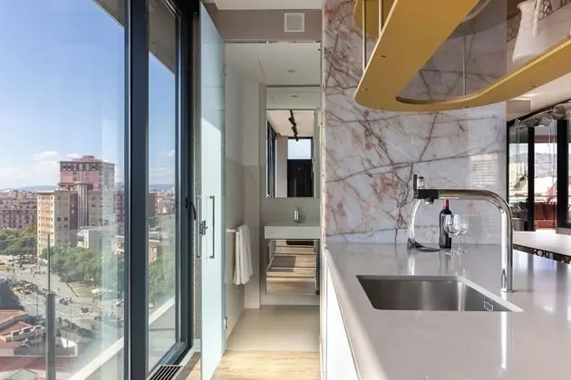 Panoramic Çatı Katı Süiti (Penthouse), Birden Çok Yatak, Kişiye Özel Havuzlu, Şehir Manzaralı