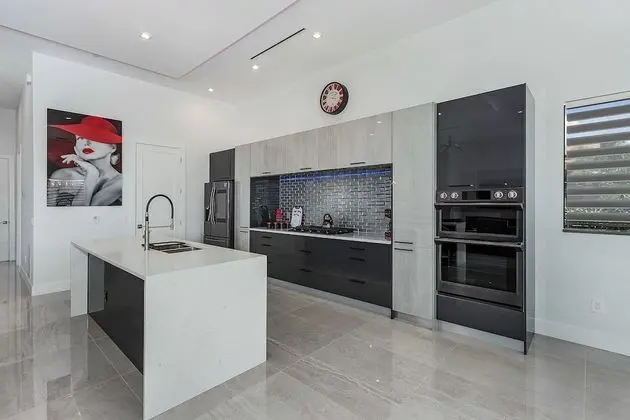 Luxury Villa, 4 Yatak Odası, Mutfak