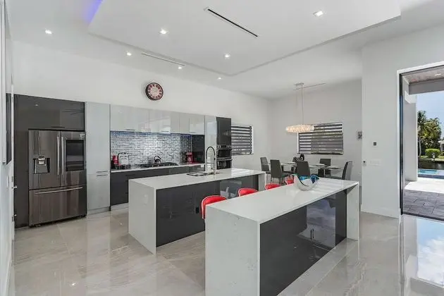 Luxury Villa, 4 Yatak Odası, Mutfak
