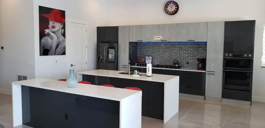 Luxury Villa, 4 Yatak Odası, Mutfak