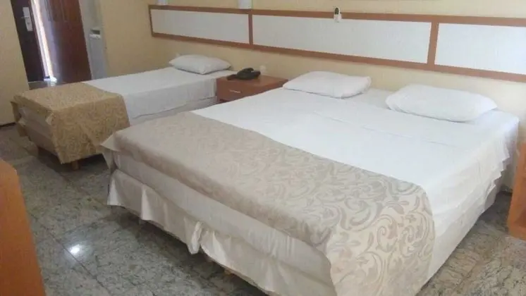 Triplo Cama de Casal- Apto equipado com 01 cama de casal e 01 cama  de solteiro