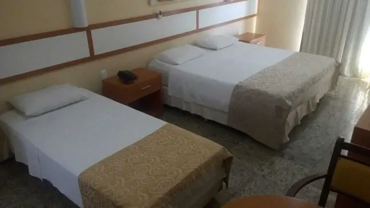 Triplo Cama de Casal- Apto equipado com 01 cama de casal e 01 cama  de solteiro