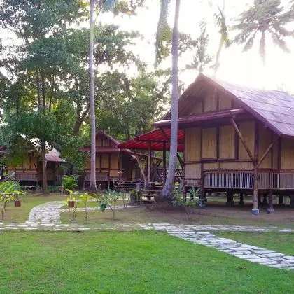 Standard Bamboo Cottage with Garden View Twin/Double