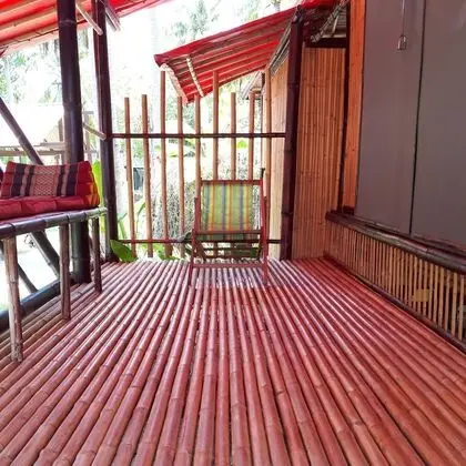 Standard Bamboo Cottage with Garden View Twin/Double