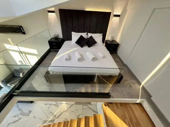 Loft Suite, Deniz ve Dağ Manzaralı, Balkonsuz