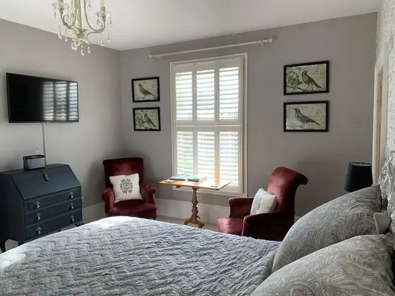 Luxury Tek Büyük Yataklı Oda, Banyolu/Duşlu, Bahçe Manzaralı (Veranda)