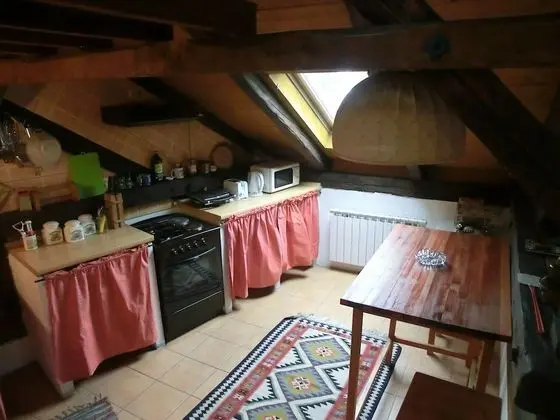 Apart Daire, 1 Yatak Odası, Şömine