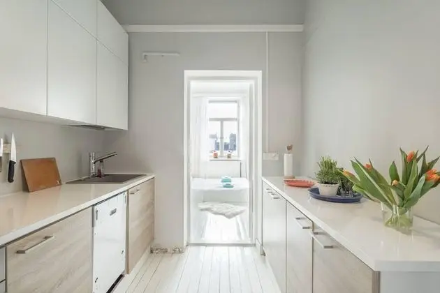 Apart Daire, 1 Büyük (Queen) Boy Yatak