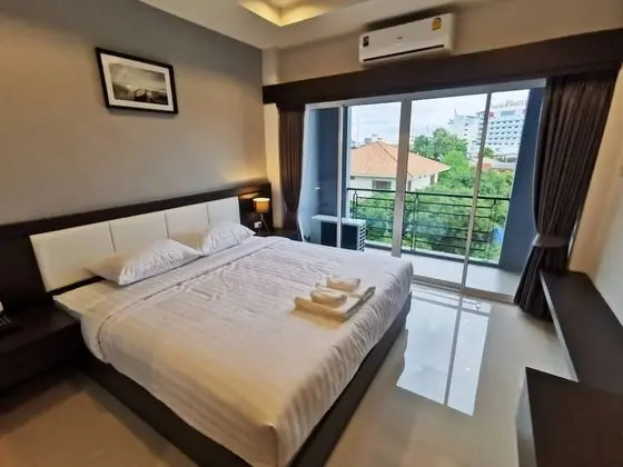 Standard Tek Büyük Yataklı Oda, Balkon, Şehir Manzaralı