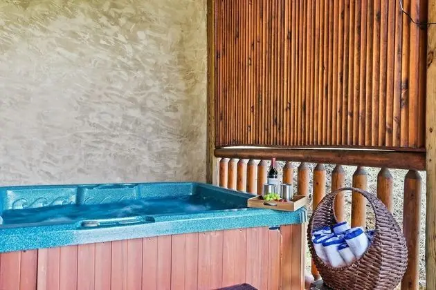 Deluxe Kulübe, 6 Yatak Odası, Sıcak Su Havuzu, Dağ Manzaralı