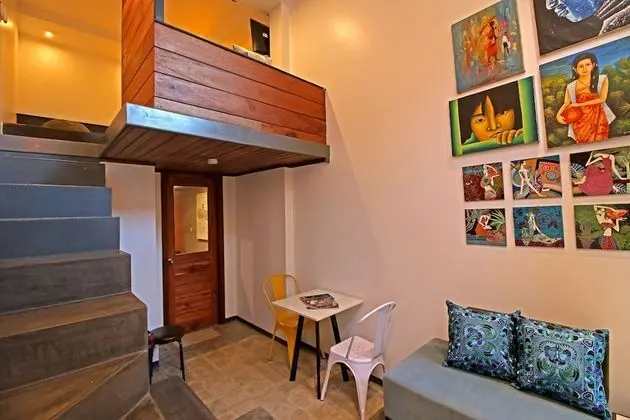 Çatı Katı (Loft), 1 Büyük (Queen) Boy Yatak, Havuz Manzaralı