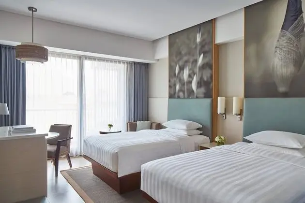 Oda, 2 Tek Kişilik Yatak, Balkon, Şehir Manzaralı