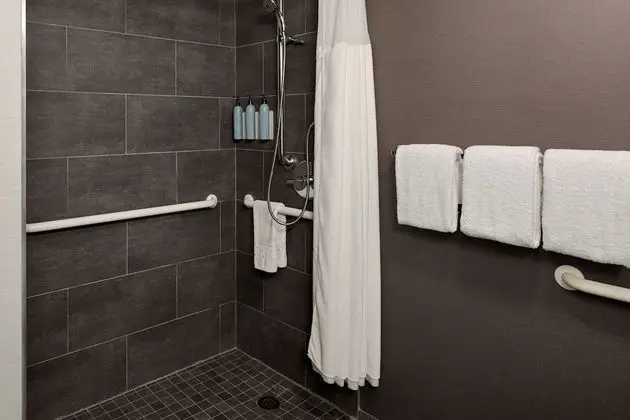 Deluxe Oda, 2 Büyük (Queen) Boy Yatak (Mobility Accessible, Roll-In Shower)