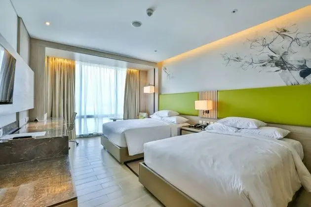 Deluxe Oda, 2 Çift Kişilik Yatak, Şehir Manzaralı