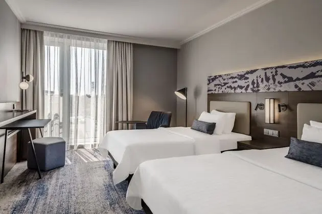 Deluxe Oda, 2 Tek Kişilik Yatak, Manzaralı