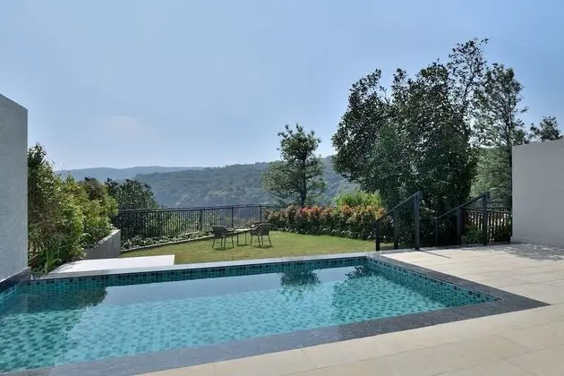 Executive Villa, 1 En Büyük (King) Boy Yatak, Veranda, Vadi Manzaralı (Private Pool)
