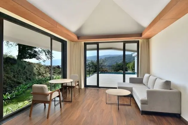 Executive Villa, 1 En Büyük (King) Boy Yatak, Veranda, Vadi Manzaralı (Private Pool)