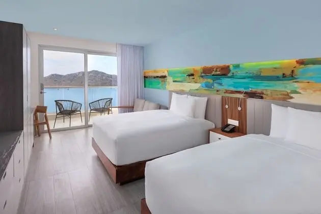 Deluxe Oda, Birden Çok Yatak, Balkon, Okyanus Manzaralı