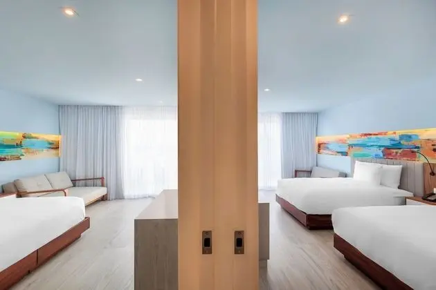 Deluxe Oda, Birden Çok Yatak, Balkon, Okyanus Manzaralı
