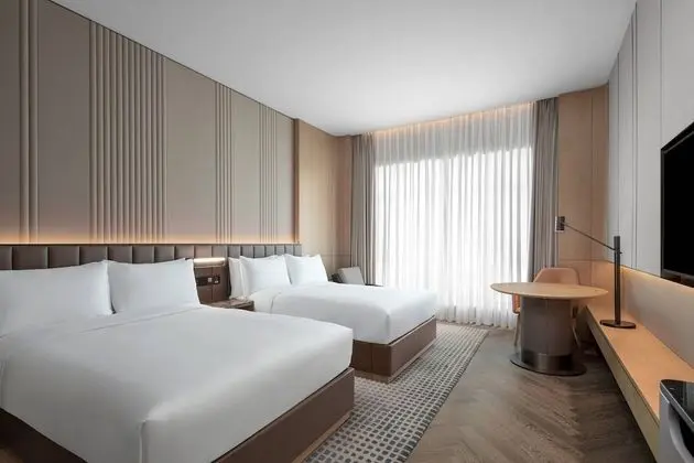 Deluxe Oda, 2 Çift Kişilik Yatak, Şehir Manzaralı
